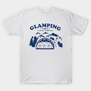 Glamping Dome Luxury Camping T-Shirt